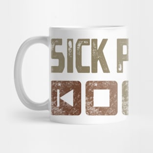 Sick Puppies Control Button Mug